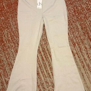 Scarlett Cream Boot Cut Flare Pants